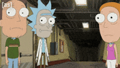 Looking Around Rick And Morty GIF by Adult Swim