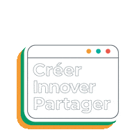 Penega creer partager innover penega Sticker