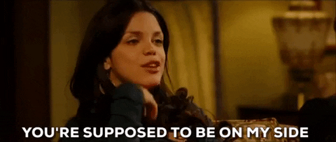 vanessa ferlito youre supposed to be on my side GIF