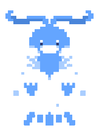 SteveKstickers happy pixel pokemon video game Sticker