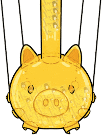 Round 6 Money Sticker