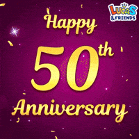 Happy Anniversary Feliz Aniversario GIF by Lucas and Friends by RV AppStudios