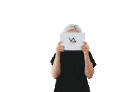 Peek-A-Boo Sticker by yaLASHes