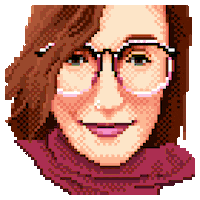 Pixel Color Sticker