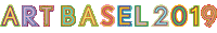 Art Basel 2019 Sticker by Elizabeth Sutton Collection