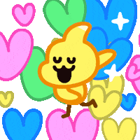 I Love You Party Sticker by DINOSALLY