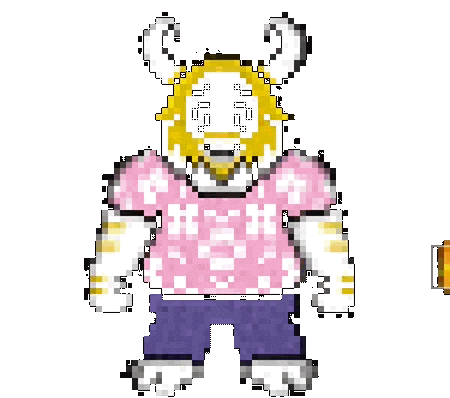 Pixel Art Burning Sticker by R74n