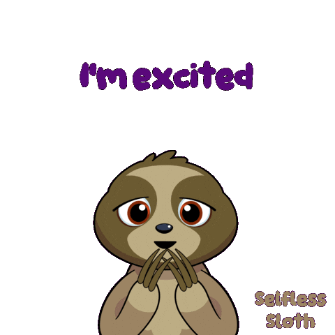 Excite So Excited Sticker by VeeFriends