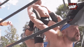 TalkNShop wwe wrestling aew wwf GIF