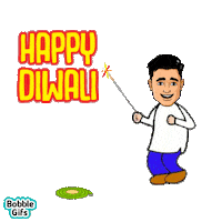 Happy Fun Sticker by Bobble