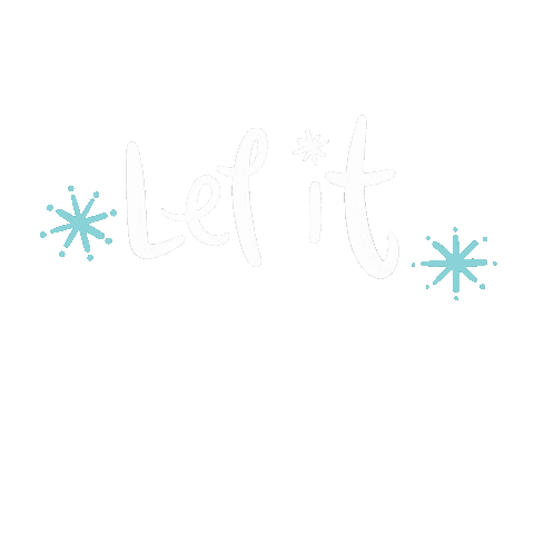 Christmas Snow Sticker