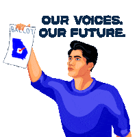 Voting Election Day Sticker by #GoVote