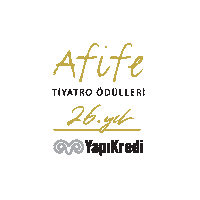 Yapıkrediafifetiyatroödülleri Sticker by Yapı Kredi