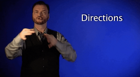 sign language directions GIF by Sign with Robert