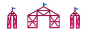 swipe up coney island Sticker by Riverbend Music Center