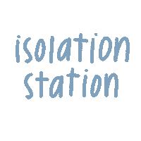 Corona Isolate Sticker