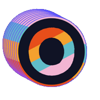 OutboundxNorthings queer outboundprintco Sticker