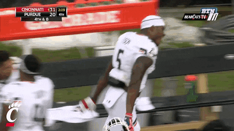 happy mike tyson GIF by University of Cincinnati Athletics