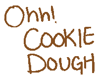 Cookie Dough Sticker by Ohh Foods