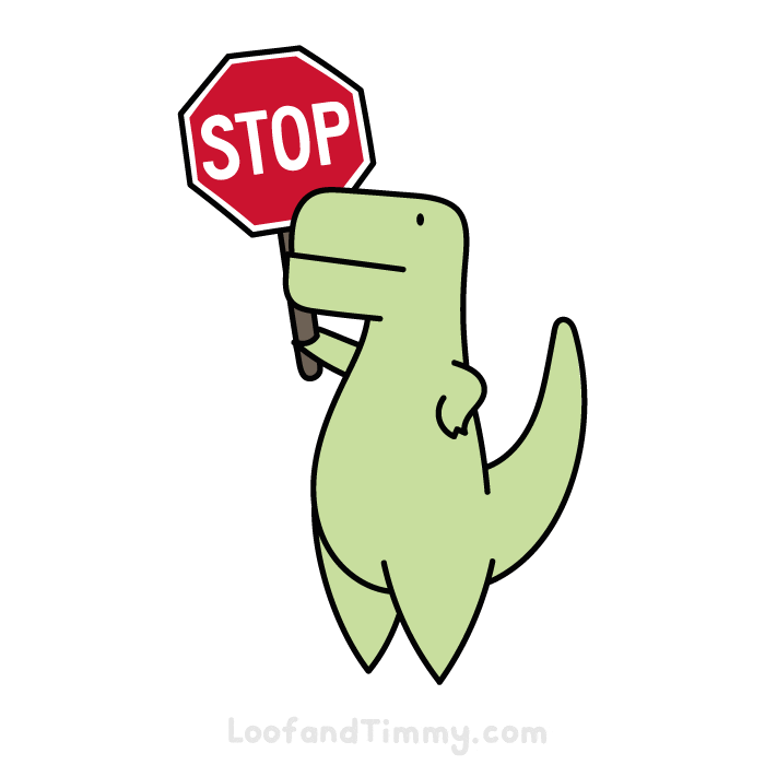 Stop No GIF by Loof and Timmy