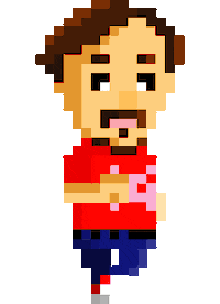 mawmawmaw maw hola maw mawmawmaw maw pixel Sticker