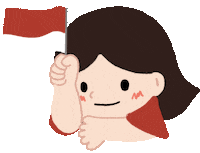 Independence Day Flag Sticker by vanish_artwork