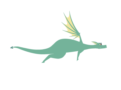 dragon Sticker by Monbus