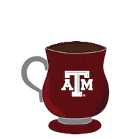 texas am coffee Sticker by Texas A&M University