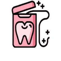 Health Teeth Sticker by Lifeplannermx