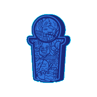 Alphabet Sketches Sticker