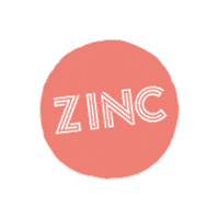 zincandco logo zinc Sticker