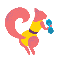 Work Out 80S Sticker