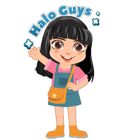 Halo Hello Sticker by Goldenrama