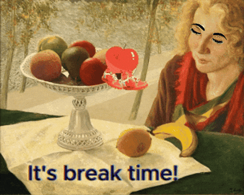 Time For A Break GIF by GIF IT UP