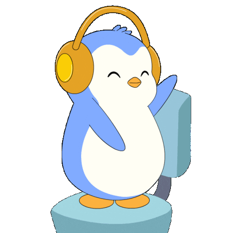 Happy Happy Happy Dancing Sticker by Pudgy Penguins