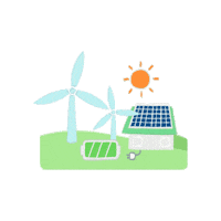 studioharang 비건 탄소중립 기후변화 기후위기 Sticker