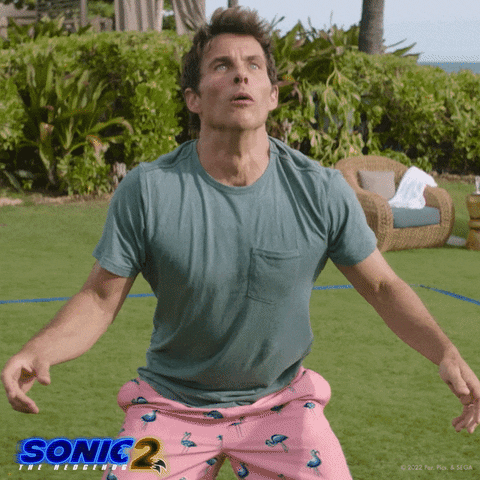 James Marsden Volleyball GIF by Sonic The Hedgehog