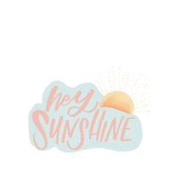 Good Morning Hello Sticker by Happy Sappy Mail