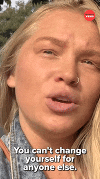 Can't change yourself