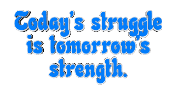 3D Struggling Sticker by OpticalArtInc.