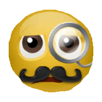 mustache Sticker