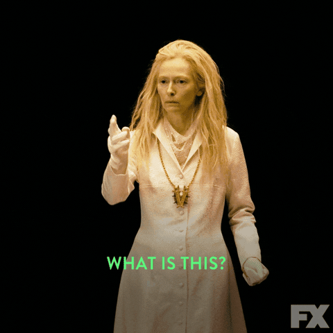 tilda swinton eating GIF by What We Do in the Shadows