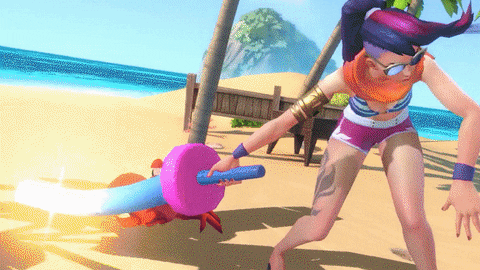 Pool Party Summer GIF by League of Legends