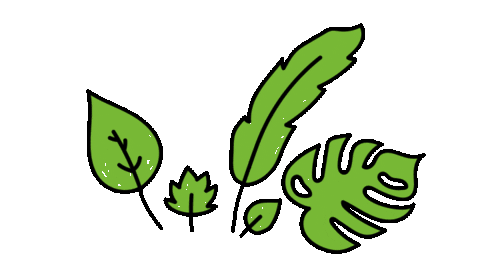 Plants Safari Sticker by JAKO-O