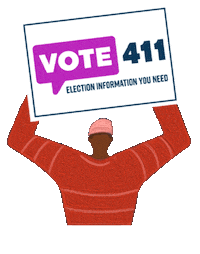 Vote Voting Sticker by League of Women Voters of Montgomery County