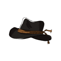 Rockstar Games Cowboy Sticker