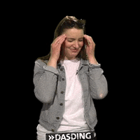 Shake Head Reaction GIF by DASDING
