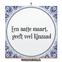 Hoop Natuur Sticker by Tegelspreuken.nl