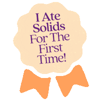 Baby Weaning Sticker by Mamamade