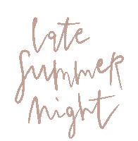 Summer Night Sticker
